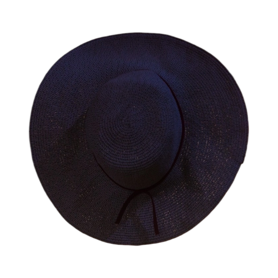 Blue Black summer hat