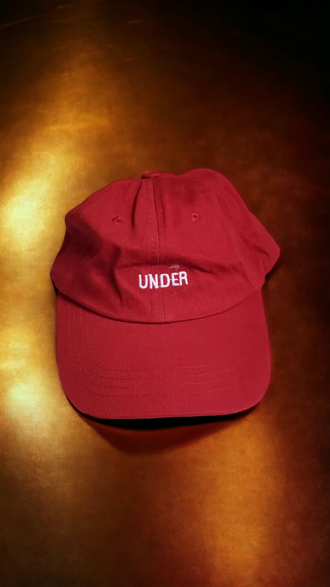 Red Under Cap